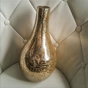 A&B gold Ella vase
